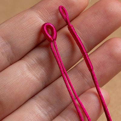 DIY circle  rope charms clasps   ($1 get 10pcs)