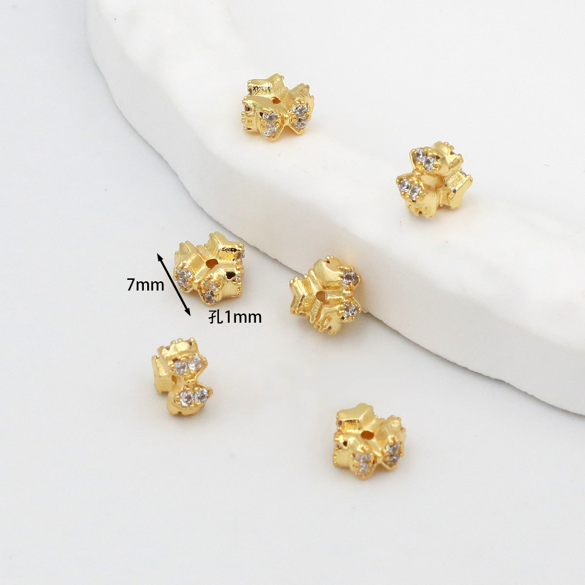 Crystal bracelet DIY bead separation and bead assembly