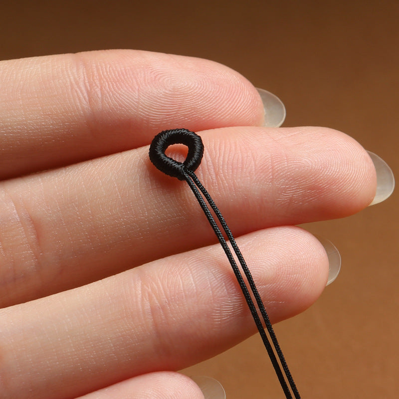 DIY circle  rope charms clasps   ($1 get 10pcs)