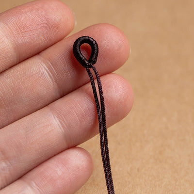 DIY circle  rope charms clasps   ($1 get 10pcs)