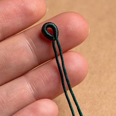 DIY circle  rope charms clasps   ($1 get 10pcs)