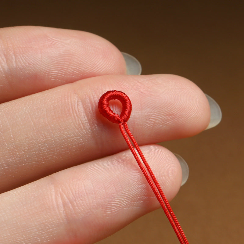 DIY circle  rope charms clasps   ($1 get 10pcs)